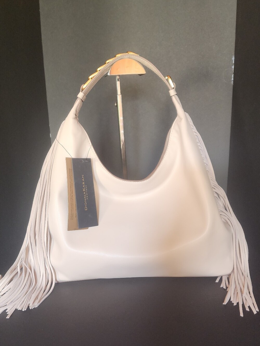 Donna Karen Bellmore Fringe Bag NWT (NEED REPAIR)